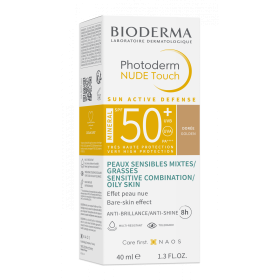 BIODERMA PHOTODERM NUDE TOUCH MINERAL SPF 50+ DOREE CIEMNY 40 ML